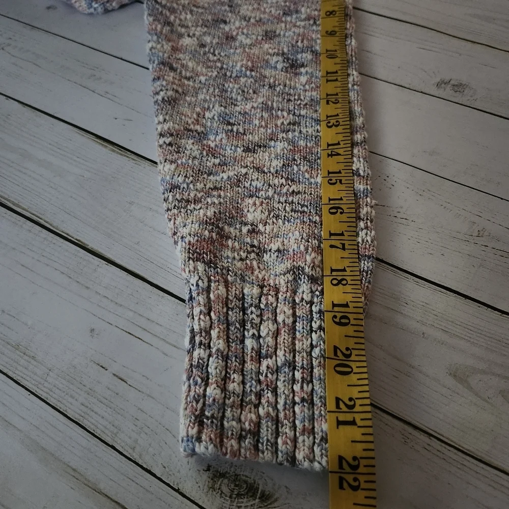 LL BEAN 100% Cotton Multicolor Knit Pullover Sweater Size Large - Picture 10 of 10